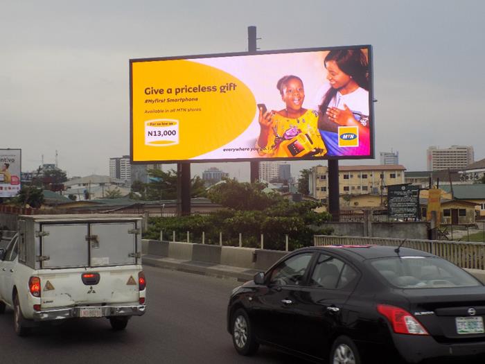 P16 kanpoko iragarkien LED iragarki argia, Nigerian instalatuta